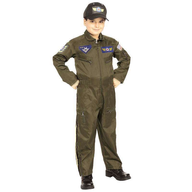 Air Force Fighter Pilot Costume L