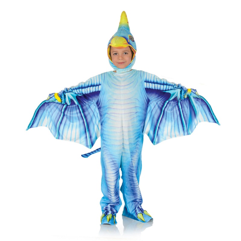 Dark Blue Pterodactyl Dinosaur Costume Medium 18-24 Months