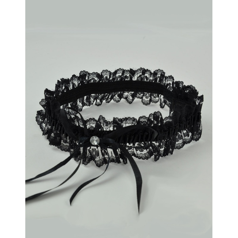 Lace Garter Black