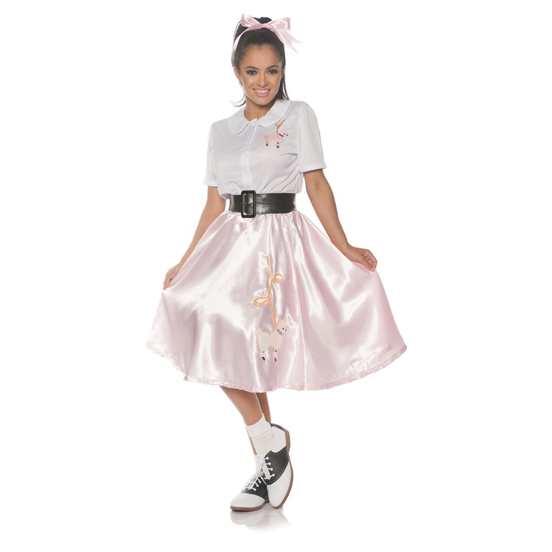 Sock Hop Womens Adult 50S Costume Large