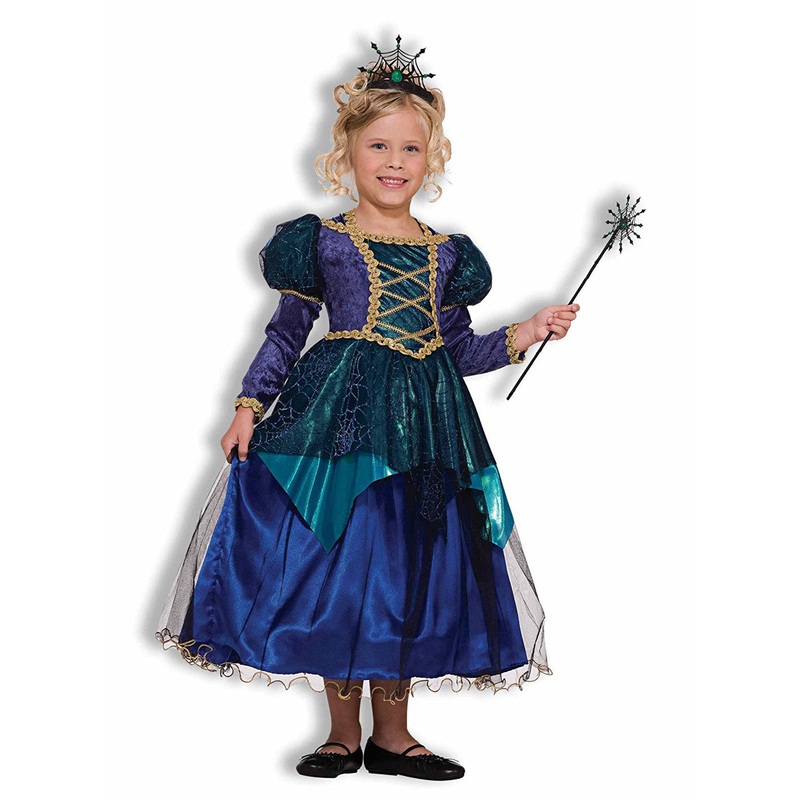 Sparkle Spider Witch Childs Costume S