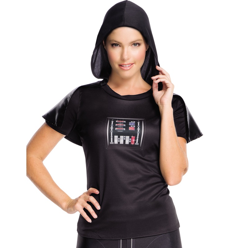 Star Wars Womens Darth Vader Rhinestone Costume Top S