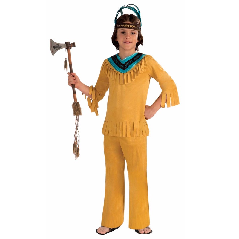 Warrior Brave Boy Child Indian Costume Small