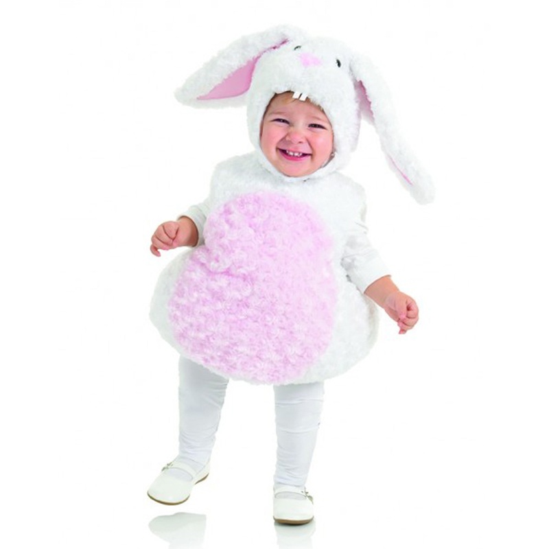White Baby Rabbit Costume XL (4-6)