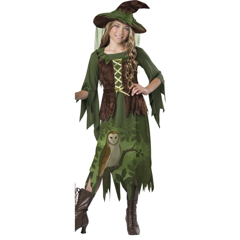 Wild Woods Witch Childs Costume M