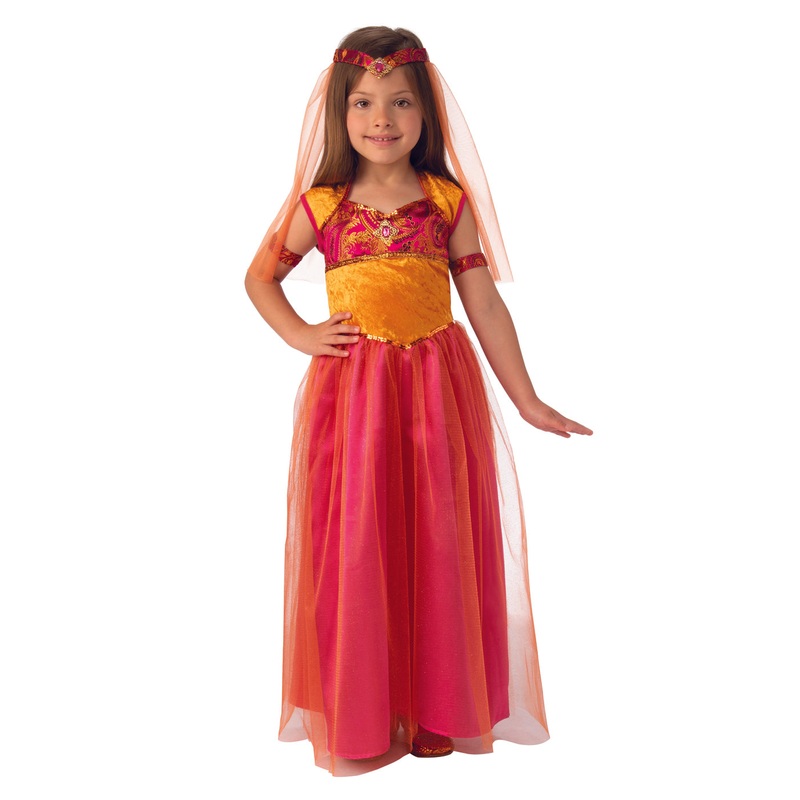 Bollywood Girl Childs Dancer Costume Child Large