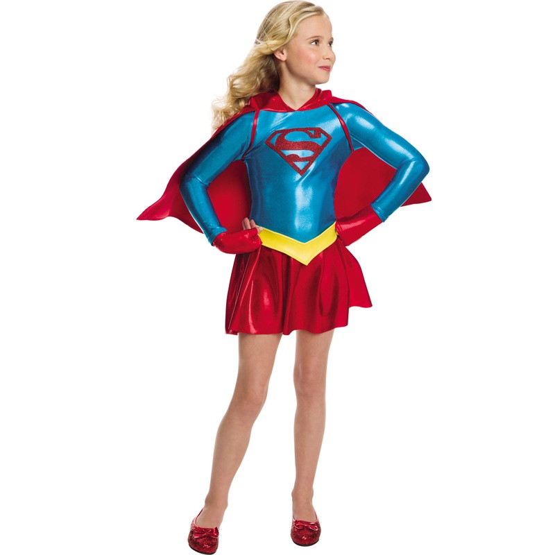 DC Super Heroes Girls Supergirl Costume M