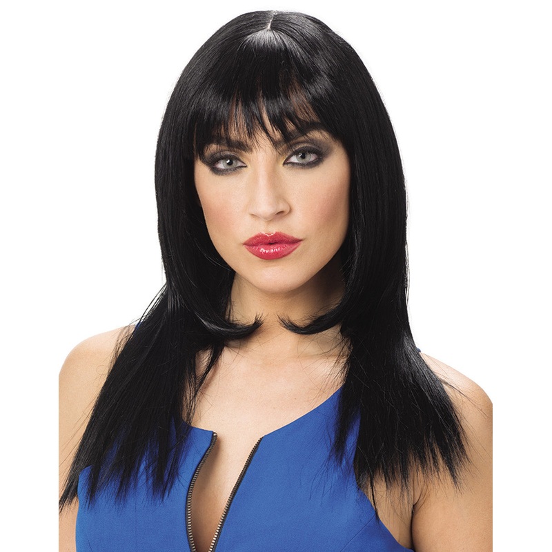 Worldwide Beauty Womens Long Layered Costume Wig Red