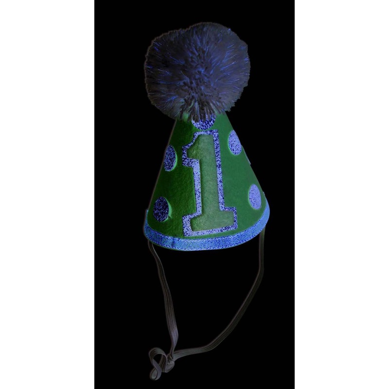 1st Birthday Infant Girls Banner Hat Set Infant One Size