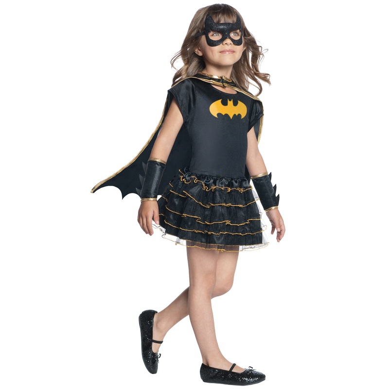Batgirl Tutu Dress Up Girls Costume Set OT