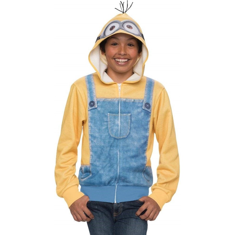 Minion Child Zip Up Hoodie Child Small/Medium