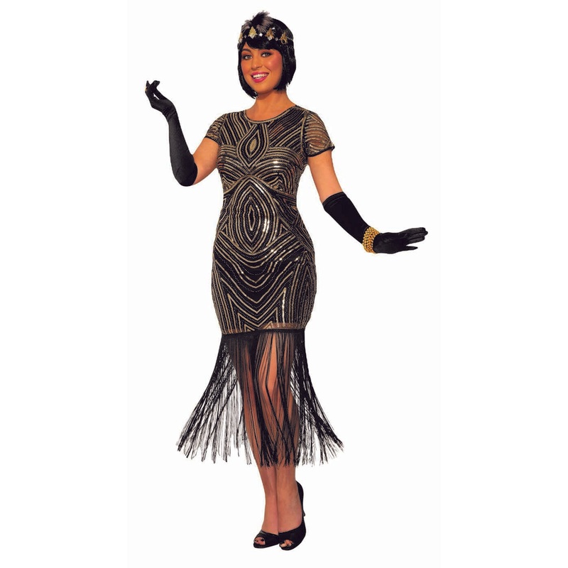 Art Deco Womens Flapper Costume Womens XS/S
