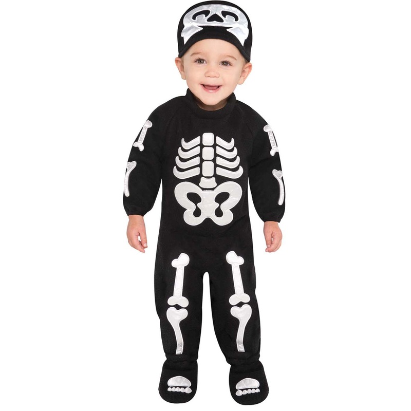 Bitty Bones Infant Skeleton Costume 0-6 Months