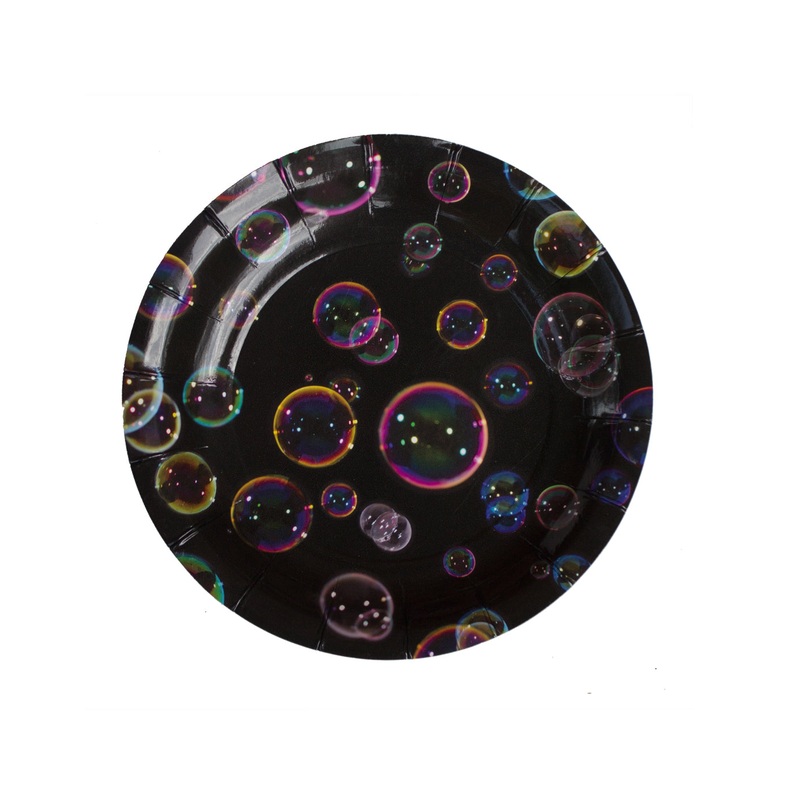 Bubbles Party Supplies & Decorations 8 of 7" Round Plates