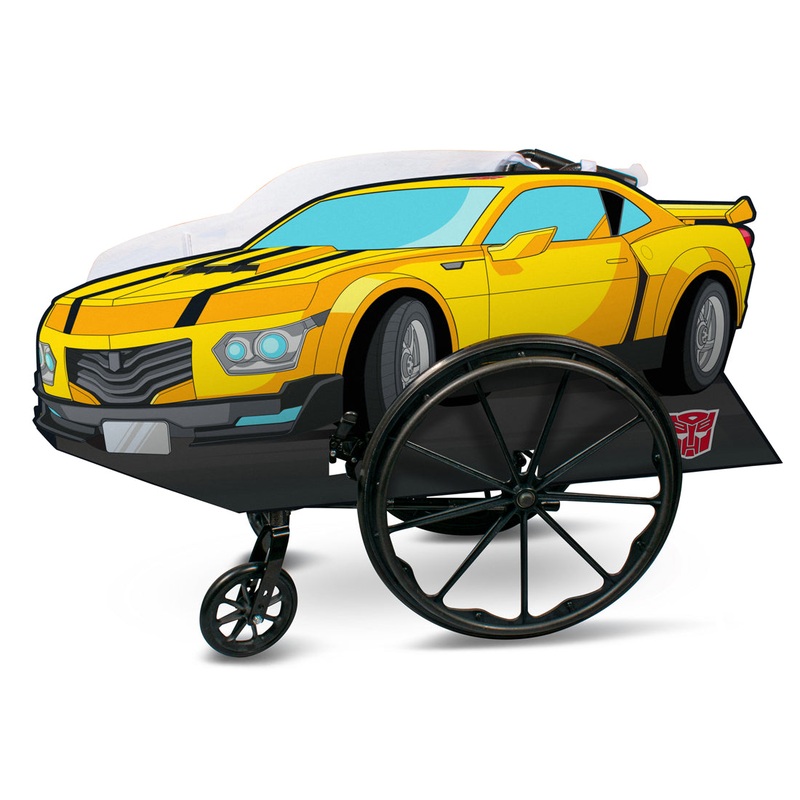 Bumblebee Transformers Car Wheelchair Cover One Size