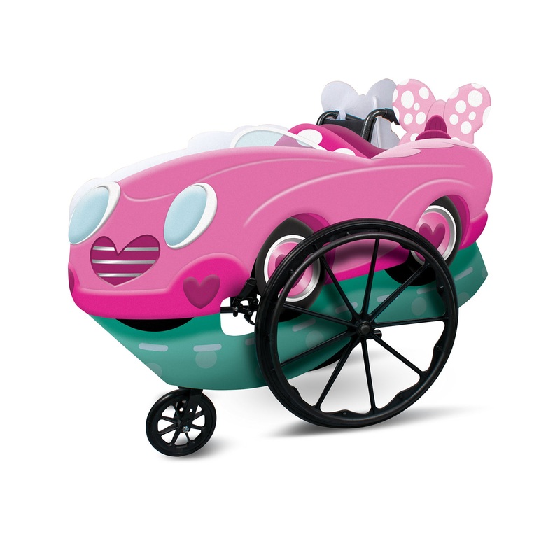 Pink Minnie Mouse Car Wheelchair Cover One Size