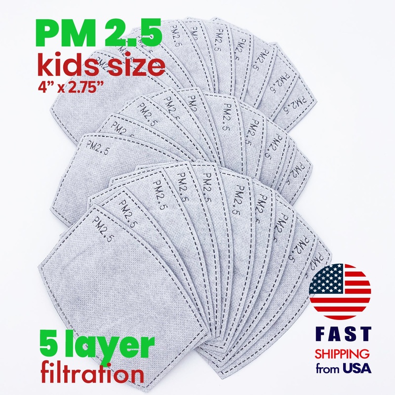 PM2.5 Activated Carbon Filters 1 bag (2pcs)