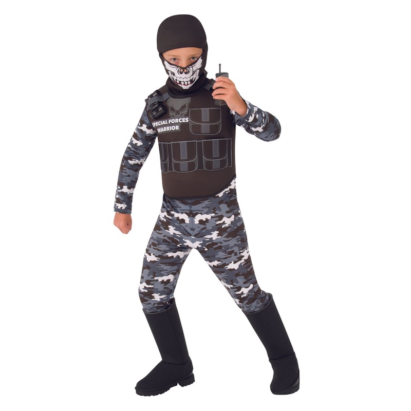 Special Opps Boys Secret Task Force Costume Child Medium