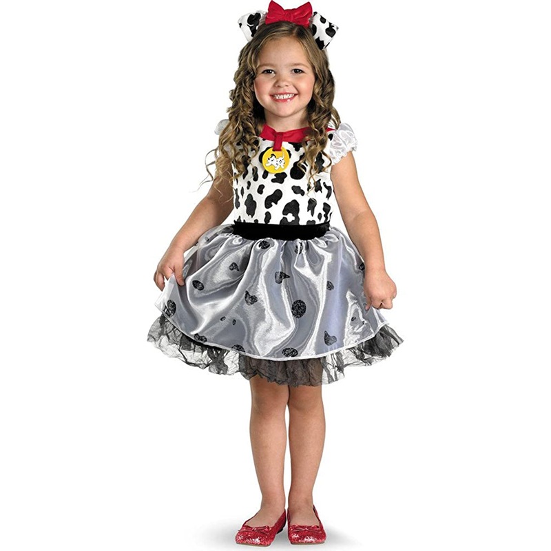 101 Dalmatian Girls Costume Toddler 3T-4T