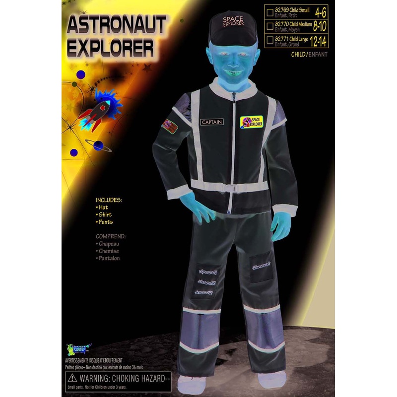 Astronaut Explorer Child Costume Child Small