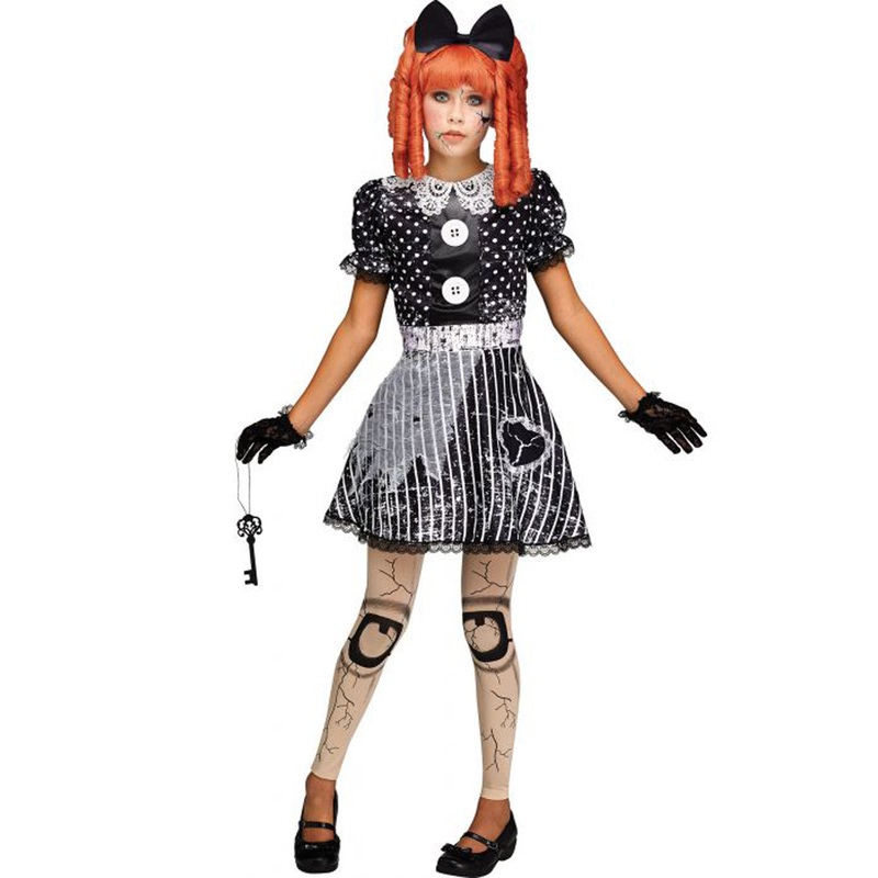 Attic Doll Girls Costume Child Large