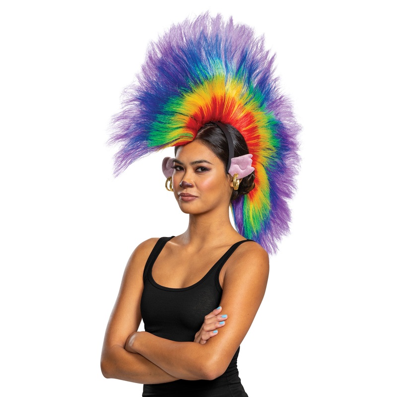 Barb Adult Rainbow Trolls Wig Adult One Size