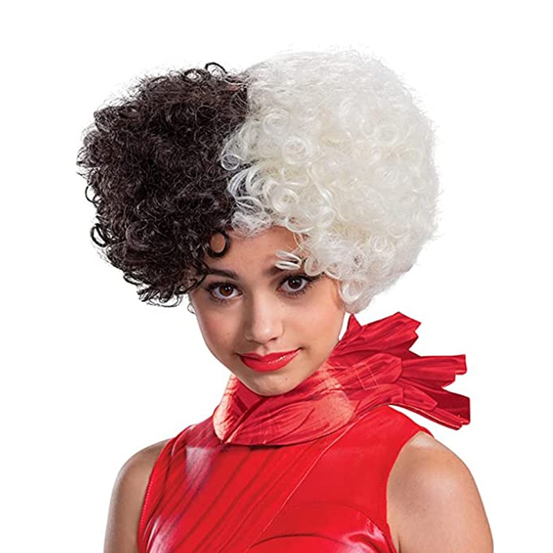 Cruella Live Action Tween Wig Teen One Size