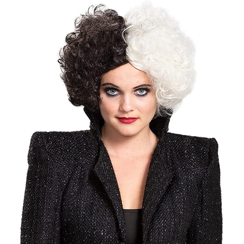 Cruella Live Action Womens Wig Adult One Size