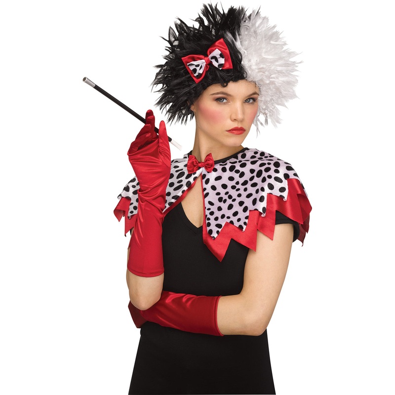 Dalmatian Diva Womens Accessory Kit Cruella De Vil