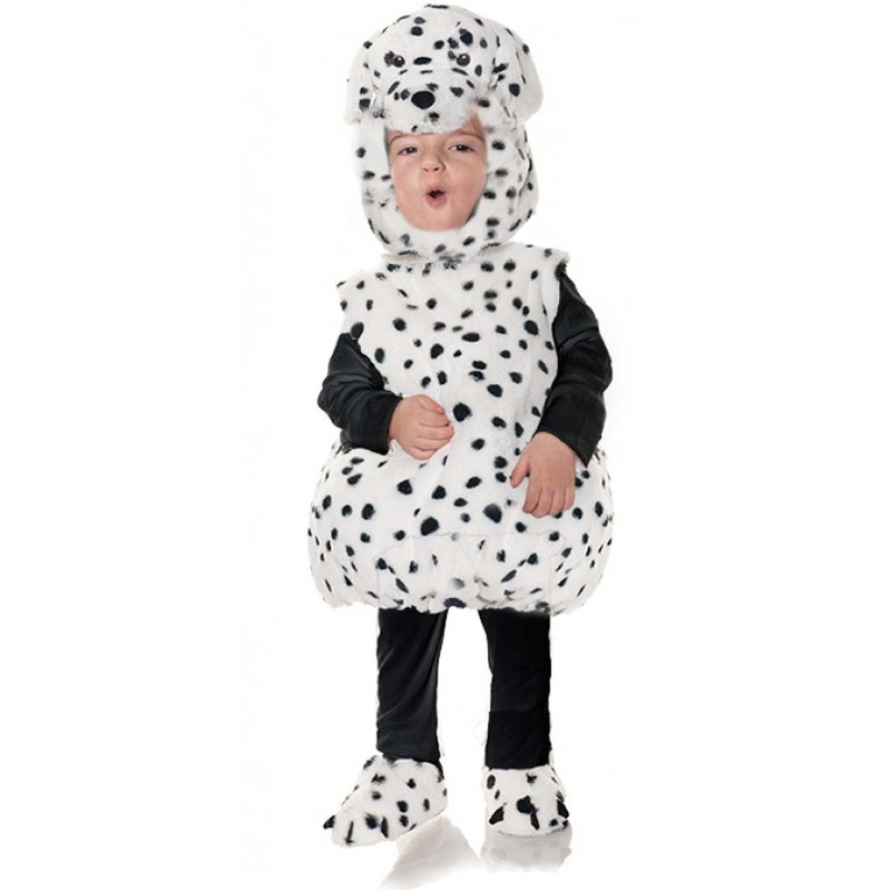 Dalmatian Unisex Toddler Belly Baby Costume Toddler XL