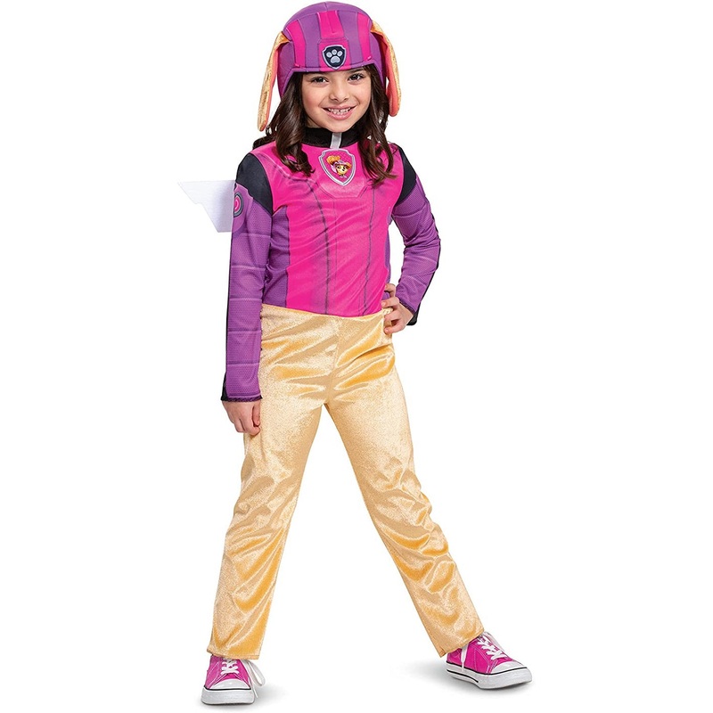 Skye Girls Paw Patrol The Movie Costume Toddler 3T-4T