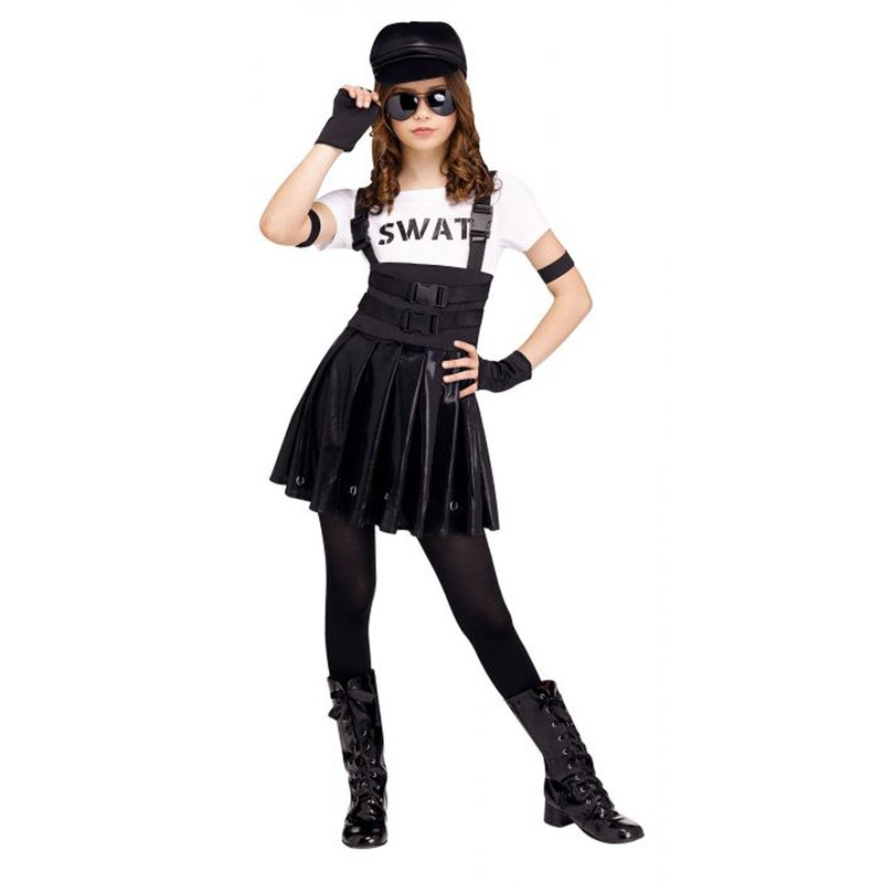 Sweet Swat Girls Costume Child Small