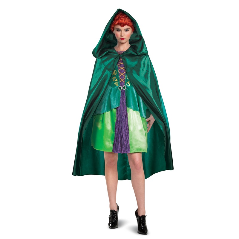 Wini Womens Hocus Pocus Cape Adult One Size