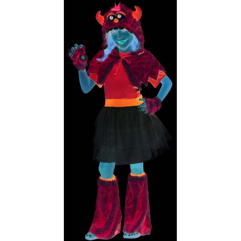 Yeti Cutie Girls Costume Child Small