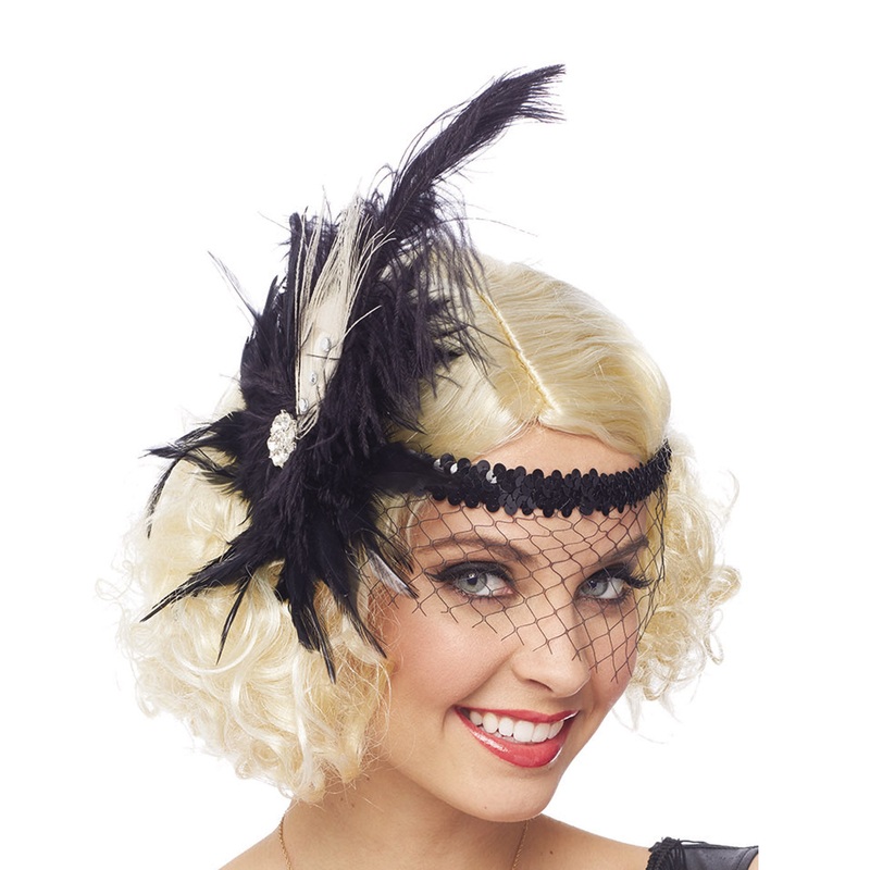 Adult Flapper Headpiece Adult One Size