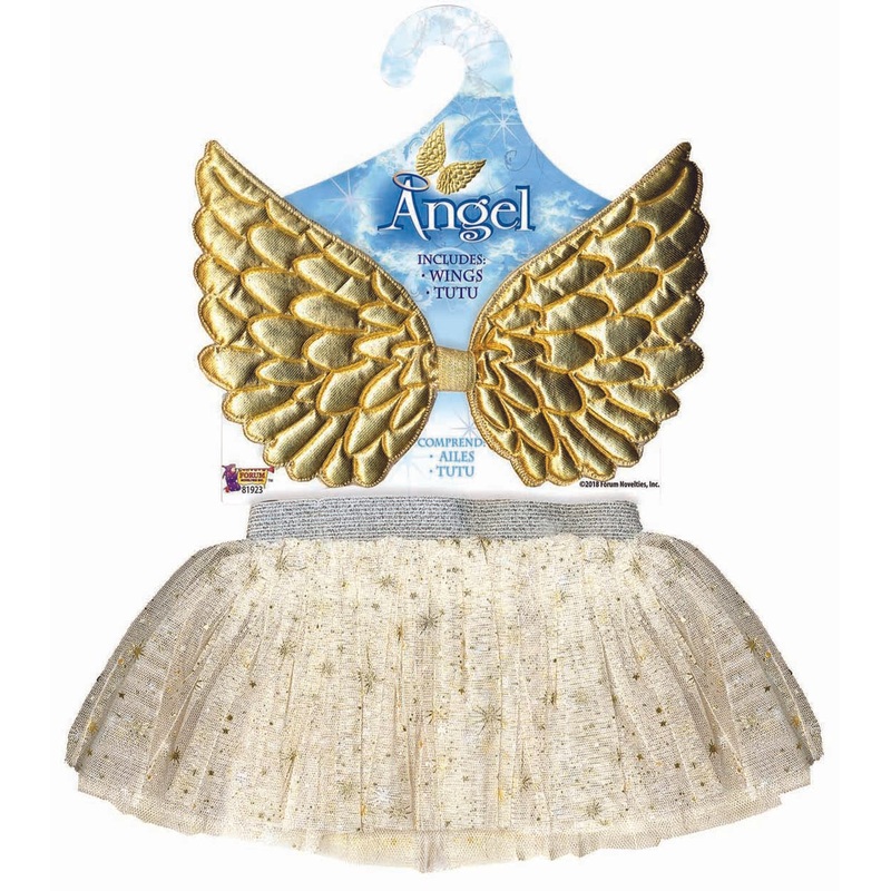 Angel Wings & Tutu Child Infant Toddler Set Toddler