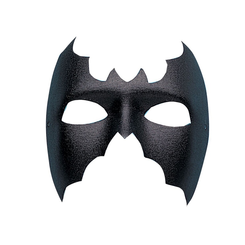 Black Bat Phantom Mask Adult