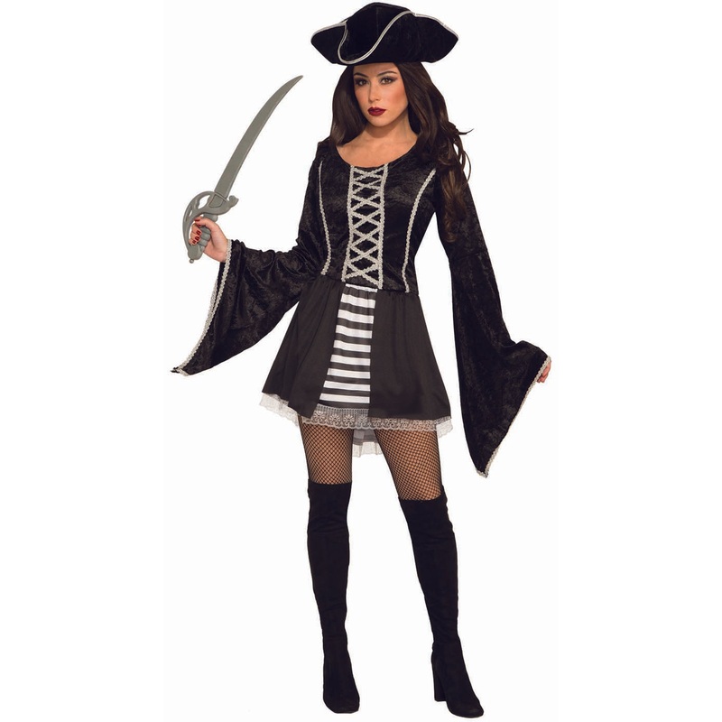 Black Seas Pirate Adult Costume Adult Standard