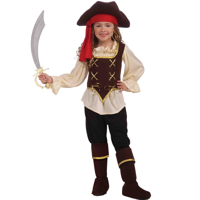Buccaneer Swashbuckler Pirate Costume M