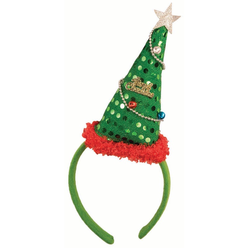 Christmas Tree Adult Headband One Size