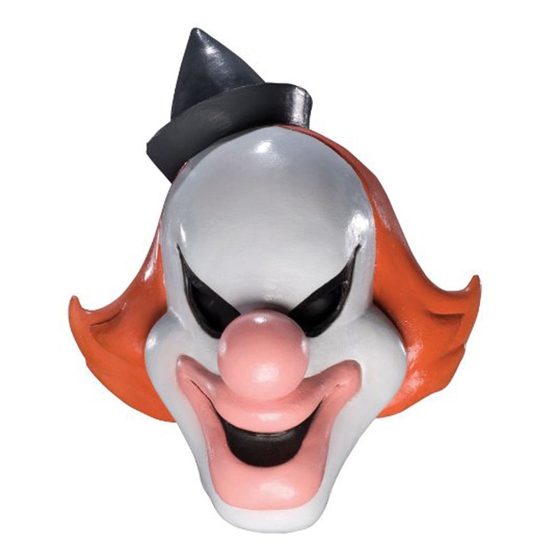 Ghost Clown Scooby Doo Adult Overhead Latex Mask Adult One Size