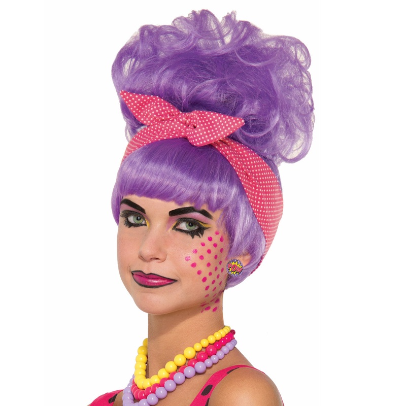Penny Pow Pop Art Wig One Size Fits Most