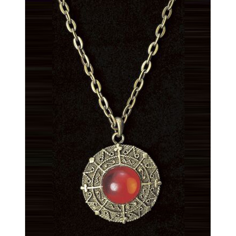 Red Gem Lost Treasure Necklace Adult