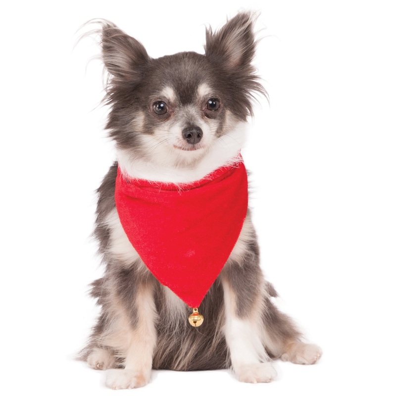 Santa Claus Pet Bandana Collar S-M