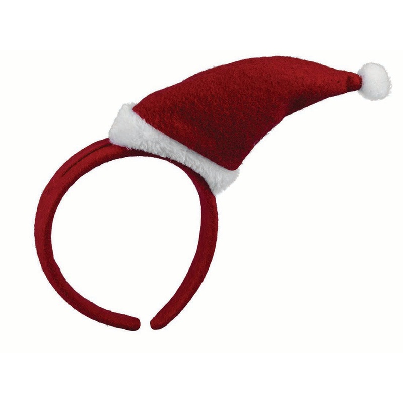 Santa Hat Adult Headband One Size