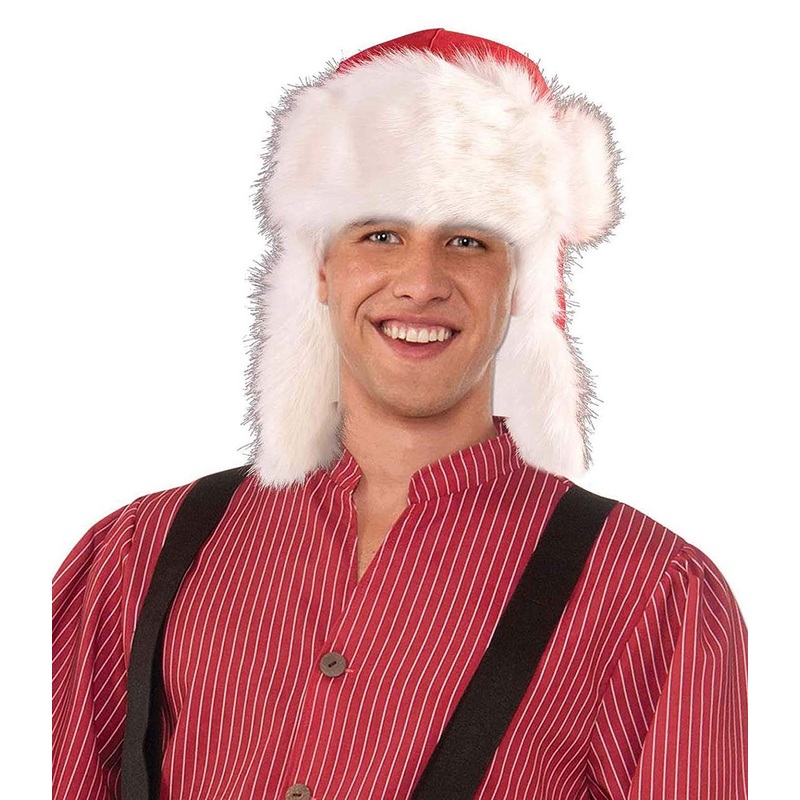 Santa Lumberjack Adult Hat Adult One Size