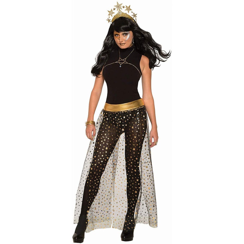 Star Moon Adult Overlay Fantasy Skirt Adult One Size