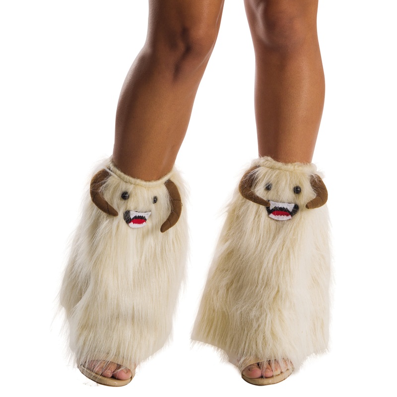 Star Wars Wampa Faux Adult Fluffies Legwear Adult One Size