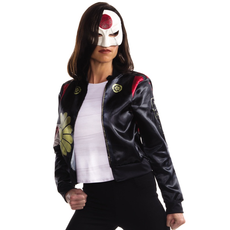 Suicide Squad Katana Ninja Costume Kit M