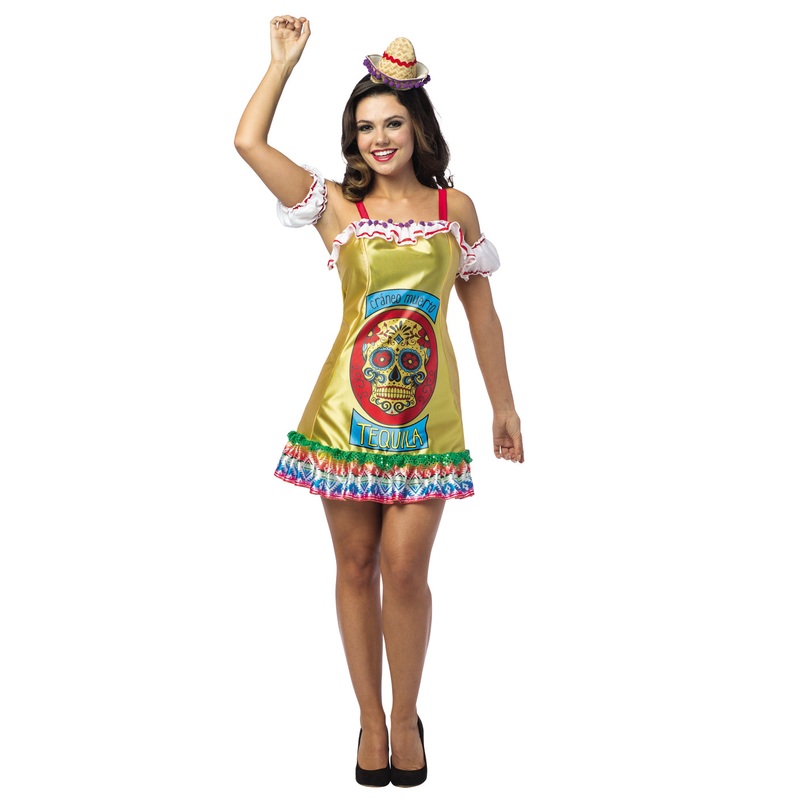 Tequila Womens Adult Dress One Size
